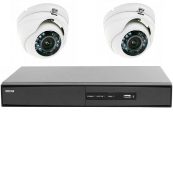 Video Überwachungssystem IR Dome-Kamera 600 TVL,DVR