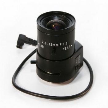 Vario-Fokal Auto-Iris Objektiv 1/3" 2,8-12mm, CS - IS-OB15