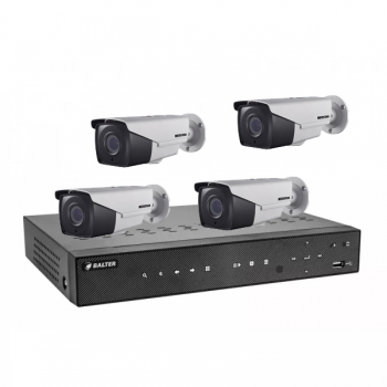 HD Überwachungssystem 4 CH Rekorder + 4 x 2.0MP Kameras - IS-AHDKS06
