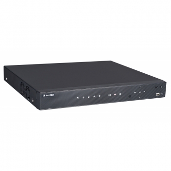 BALTER 16-Kanal PoE 4K Netzwerk Videorekorder, 3840×2160p, H.265, P2P, Videoanalyse, Tripple-Stream