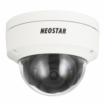 NEOSTAR 5.0MP Vandalensichere EXIR TVI / CVI / AHD / CVBS Dome-Kamera, 2560x1944p, 2.8mm Weitwinkel, Nachtsicht 25m