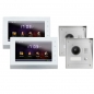 Preview: IP Türklingel mit Kamera für 1-Familienhaus mit 2xAufputz Außenstation und 2x7" LCD-2IPSET02