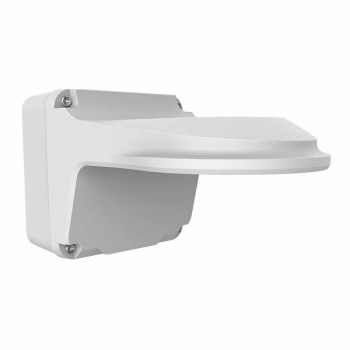 BALTER X Wandhalterung mit Anschlussdose / Junction Box für mini Dome-Kameras, Aluminium, Weiß